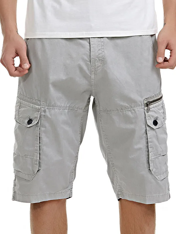 Men'S Casual Relaxed Beach Cargo Shorts