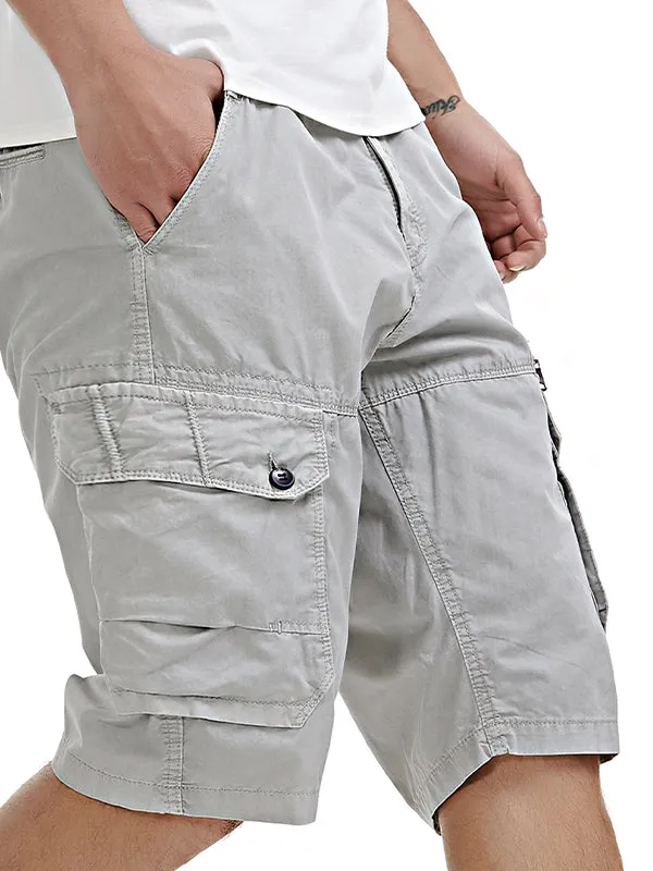 Men'S Casual Relaxed Beach Cargo Shorts