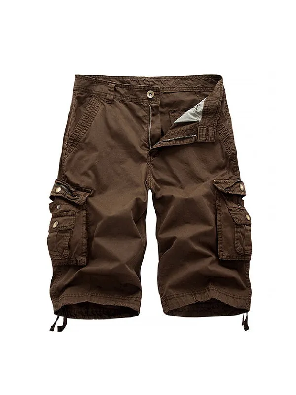 Men'S Casual Relaxed Beach Cargo Shorts