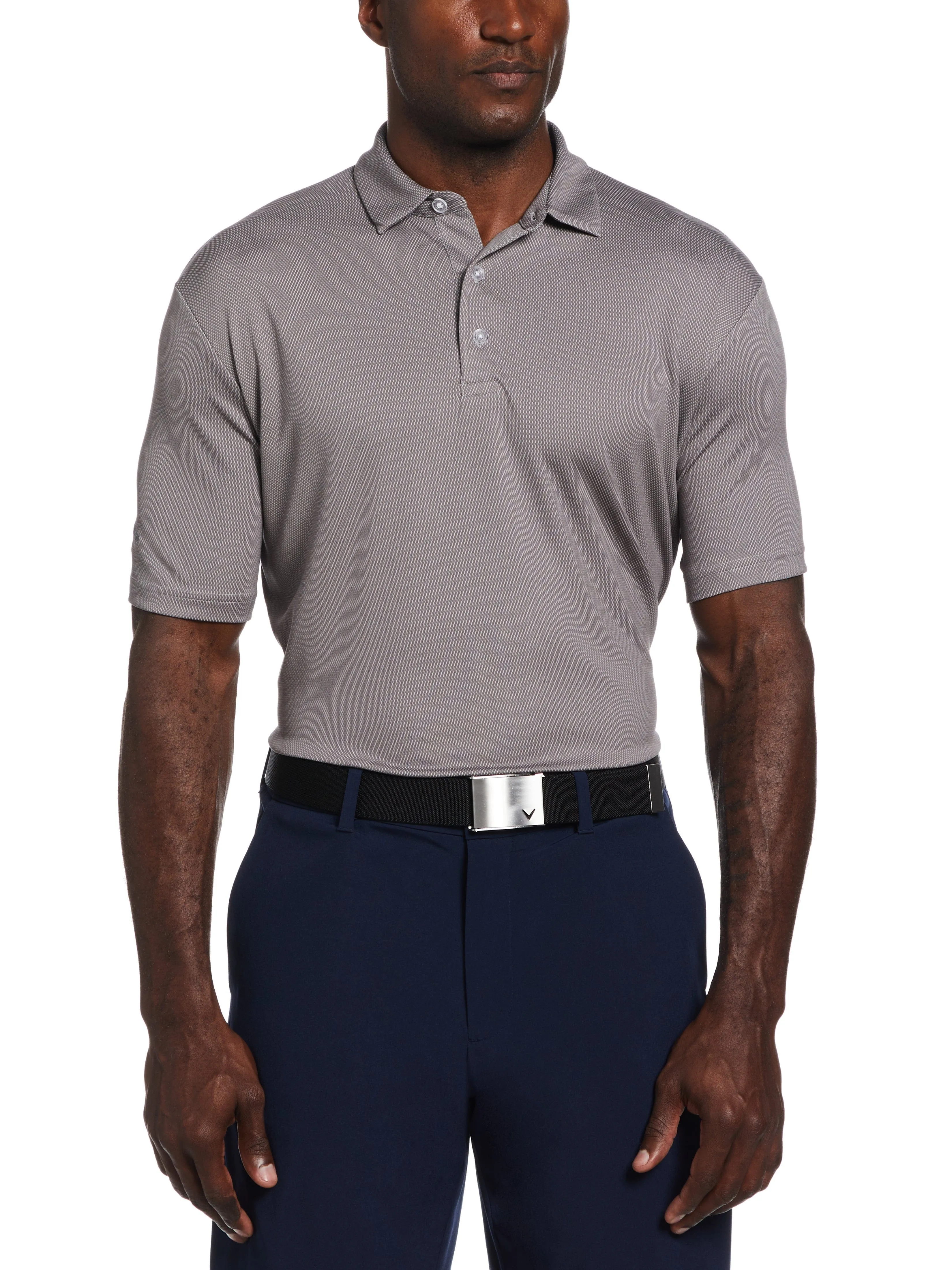 Mens Cooling Birdseye Polo