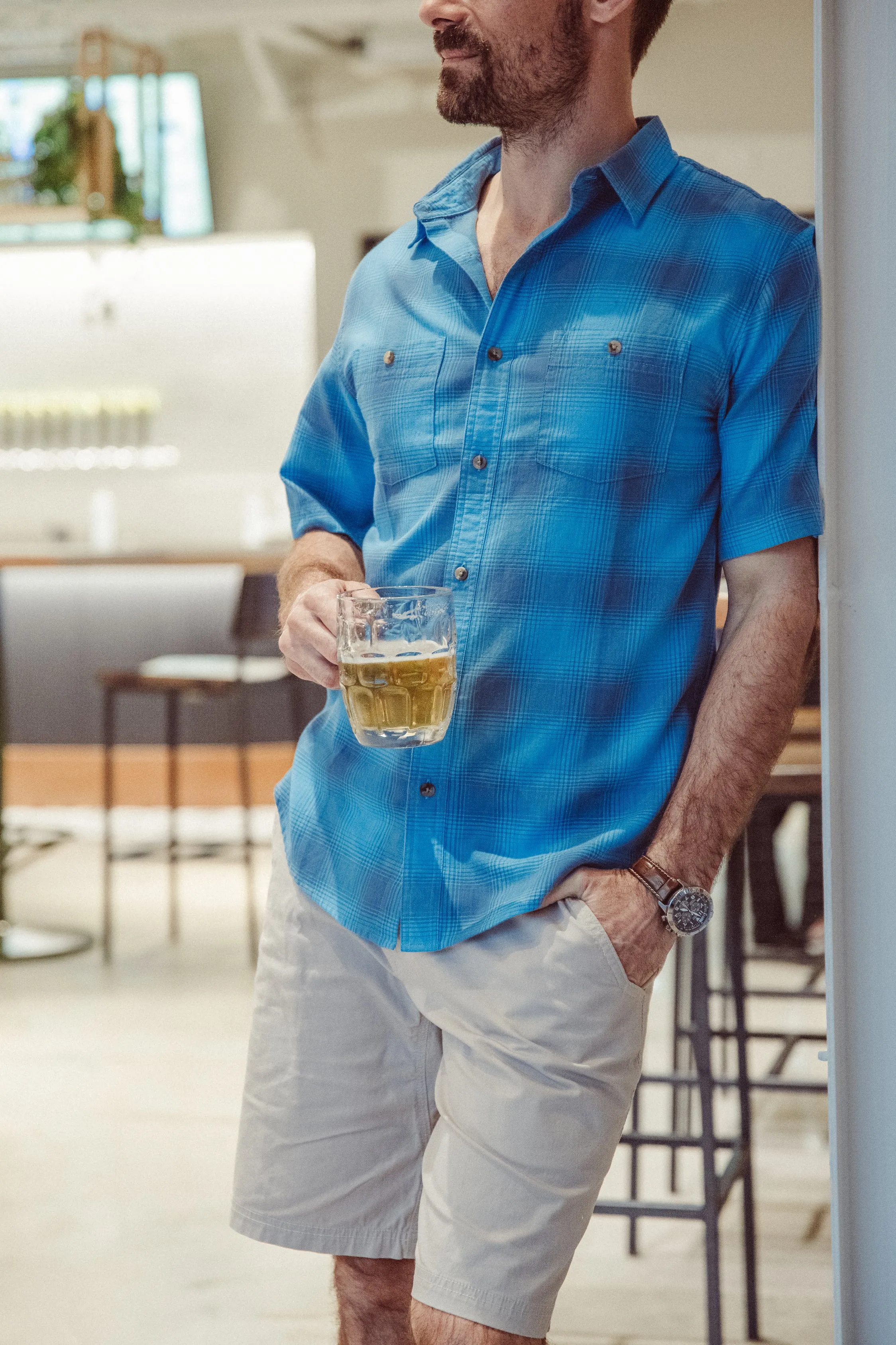 Men's Cyrus Short Sleeve Woven Shirt
