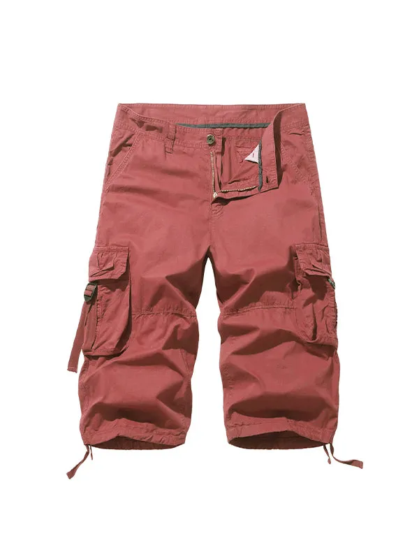 Men'S Fashionable Beach Loose Cargo Shorts