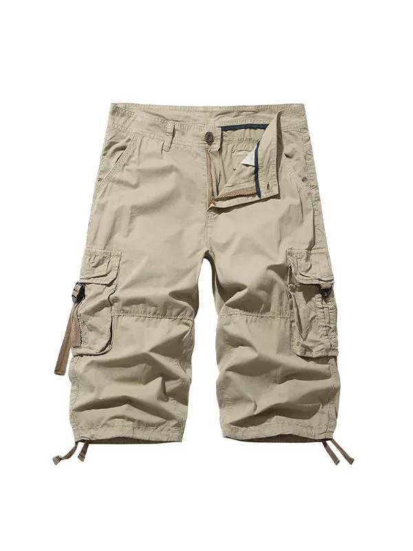 Men'S Fashionable Beach Loose Cargo Shorts
