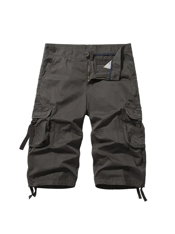 Men'S Fashionable Beach Loose Cargo Shorts
