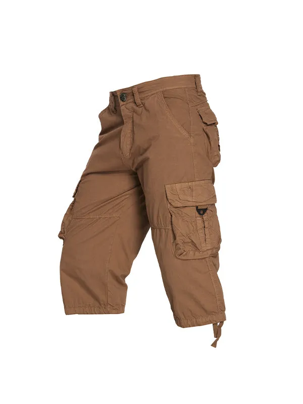Men'S Fashionable Beach Loose Cargo Shorts