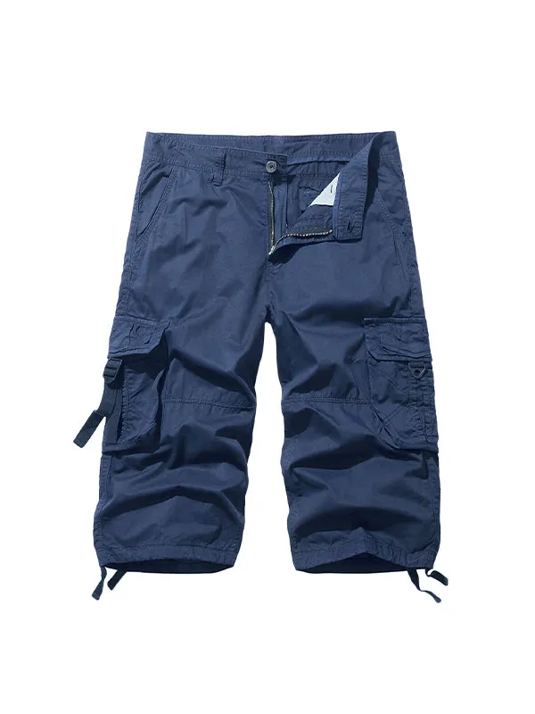 Men'S Fashionable Beach Loose Cargo Shorts