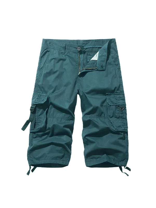 Men'S Fashionable Beach Loose Cargo Shorts