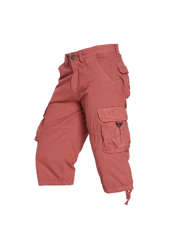 Men'S Fashionable Beach Loose Cargo Shorts