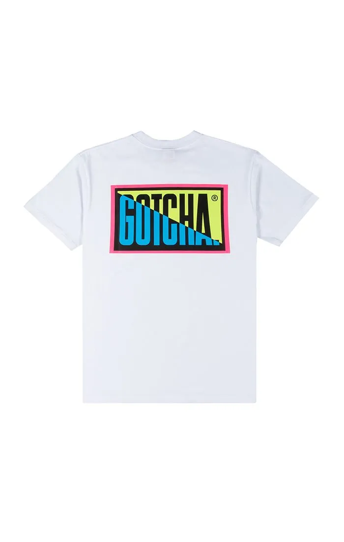 Men's Gotcha Ponta Preta S/S Cotton T-Shirt – Classic Comfort with 80's Surf-Inspired Style