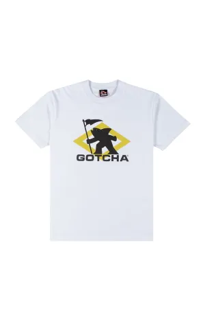 Men's Gotcha Short Sleeve Cotton T-Shirt – Classic Comfort with 80's Surf-Inspired Style