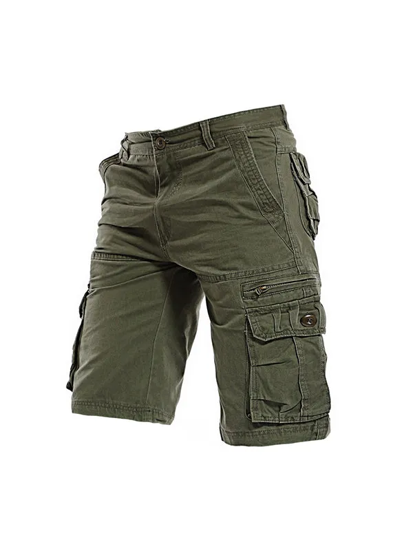 Men'S Loose Relaxing Beach Cargo Shorts