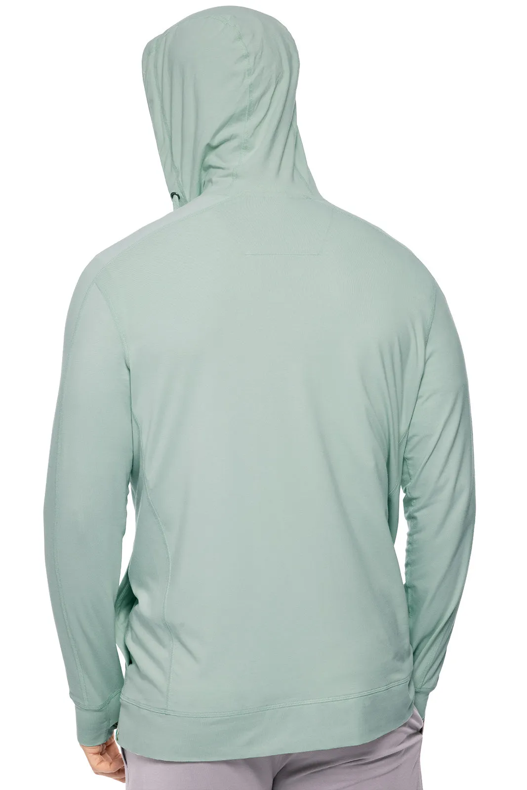 Men's LumaLeo Zip-Up Hoodie | Misty Aqua