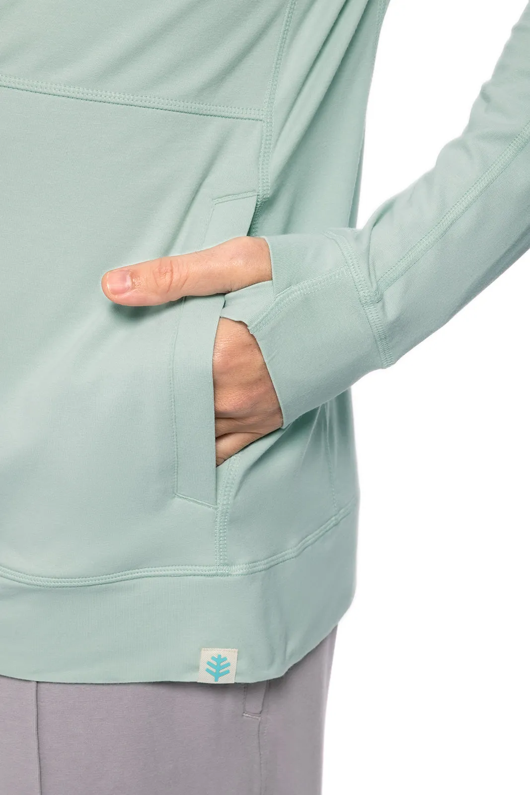 Men's LumaLeo Zip-Up Hoodie | Misty Aqua