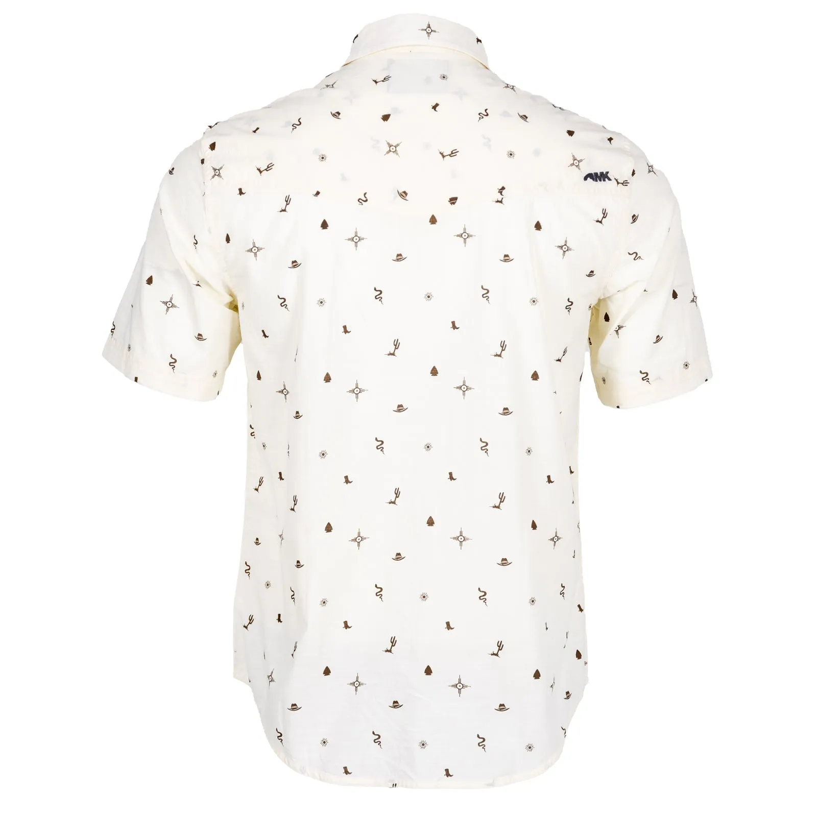 Men's Rodeo Printed Short Sleeve Woven Shirt