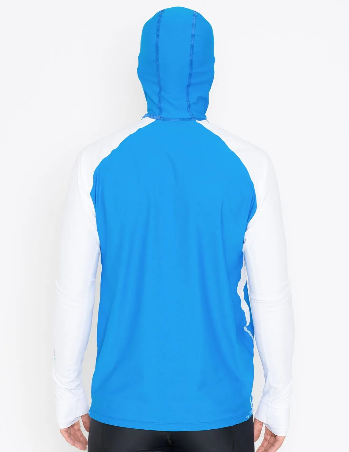 Men's Snorkel Hoodie Rash Guard - Hawaii Fish ID - Hawaii
