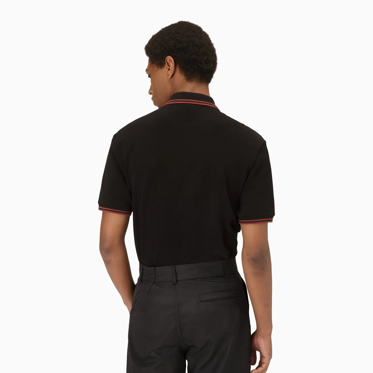 Men's Stripe Polo Shirt