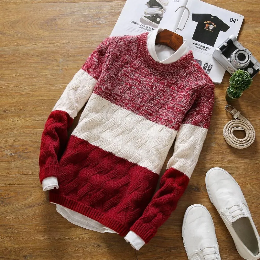 Men's Vintage Style England Pullover