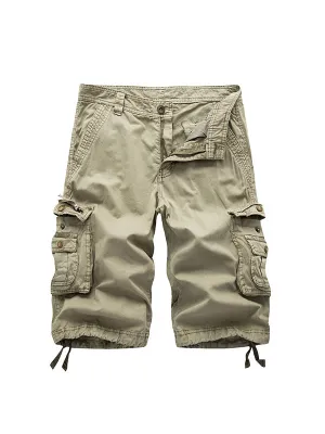 Men's Work Wear Casual Beach Cargo Shorts