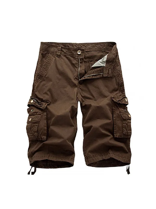 Men's Work Wear Casual Beach Cargo Shorts