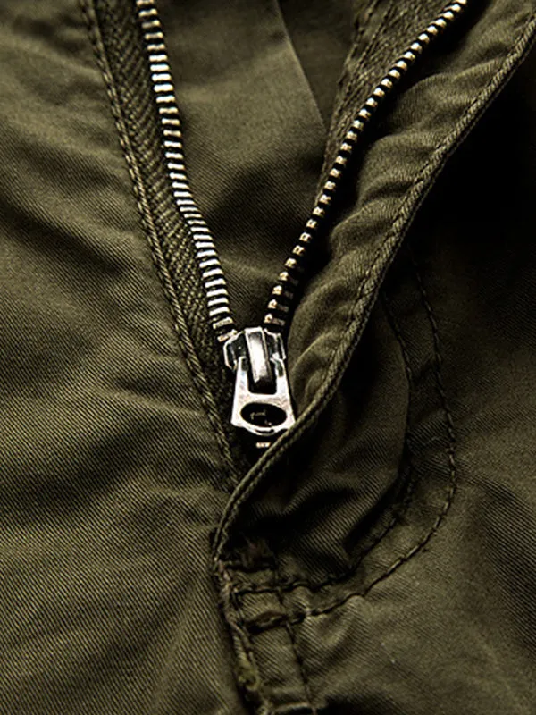 Men's Work Wear Casual Beach Cargo Shorts