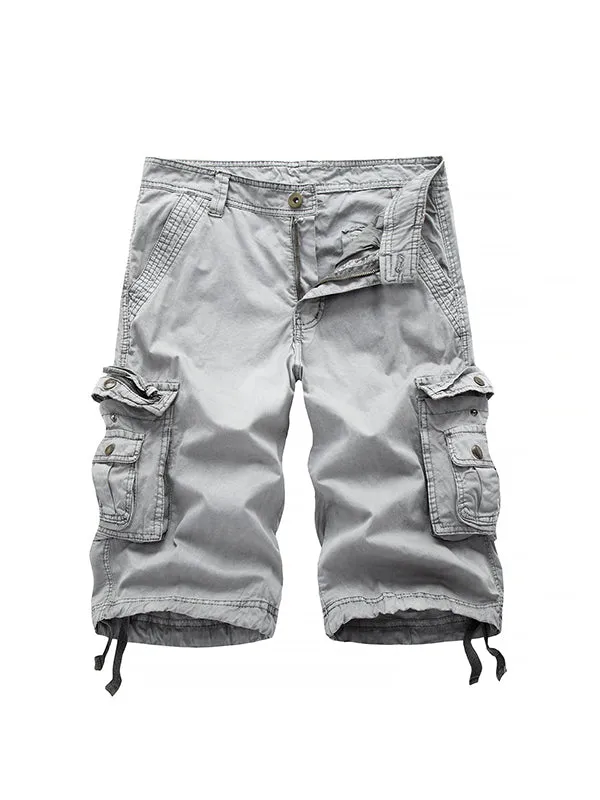 Men's Work Wear Casual Beach Cargo Shorts
