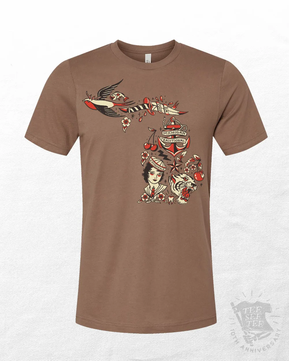 Michigan Traditional™ Unisex T-Shirt | Idea Farm Fresh Pick!