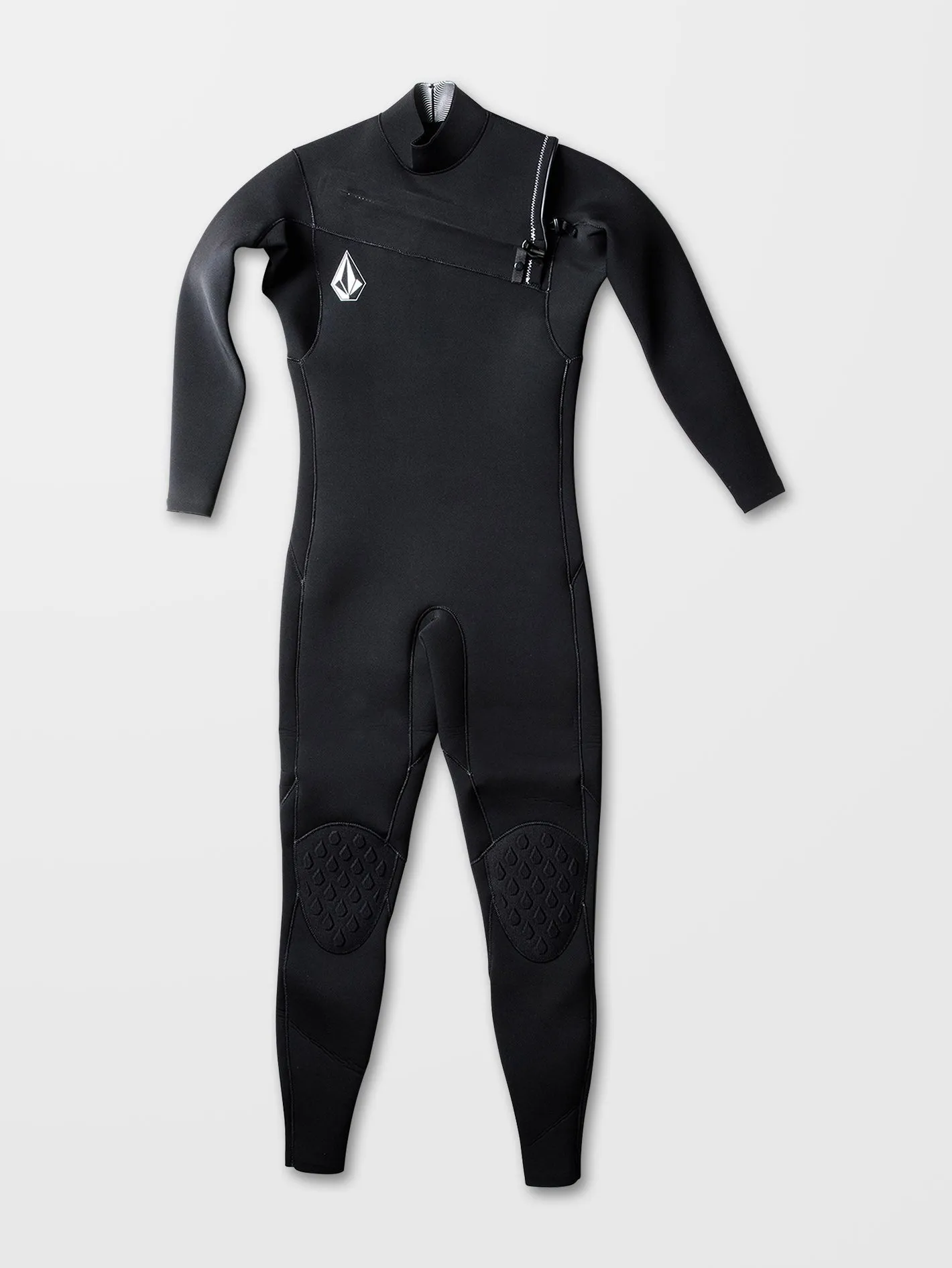 Modulator 4/3Mm Chest Zip Full Wetsuit - BLACK