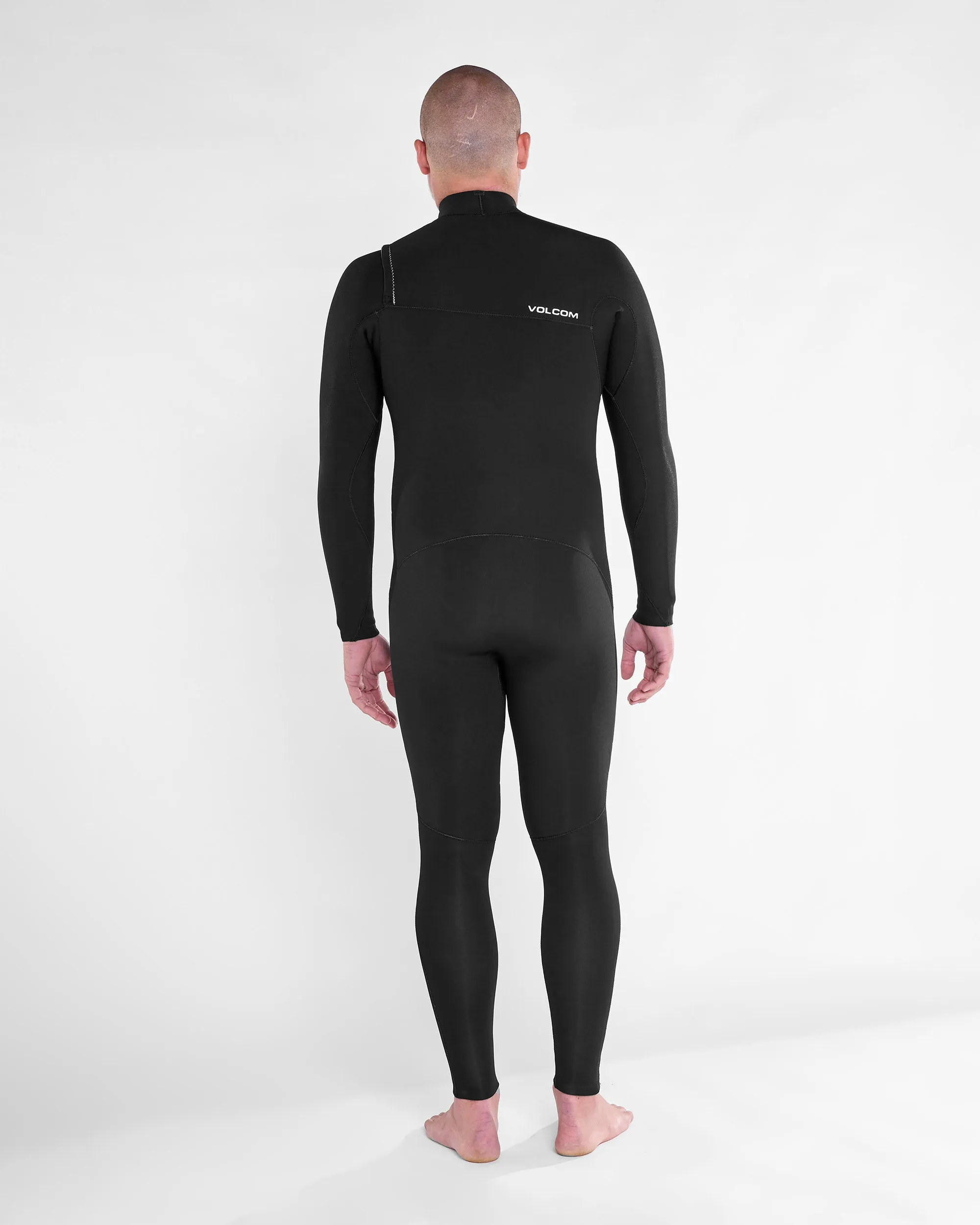 Modulator 4/3Mm Chest Zip Full Wetsuit - BLACK