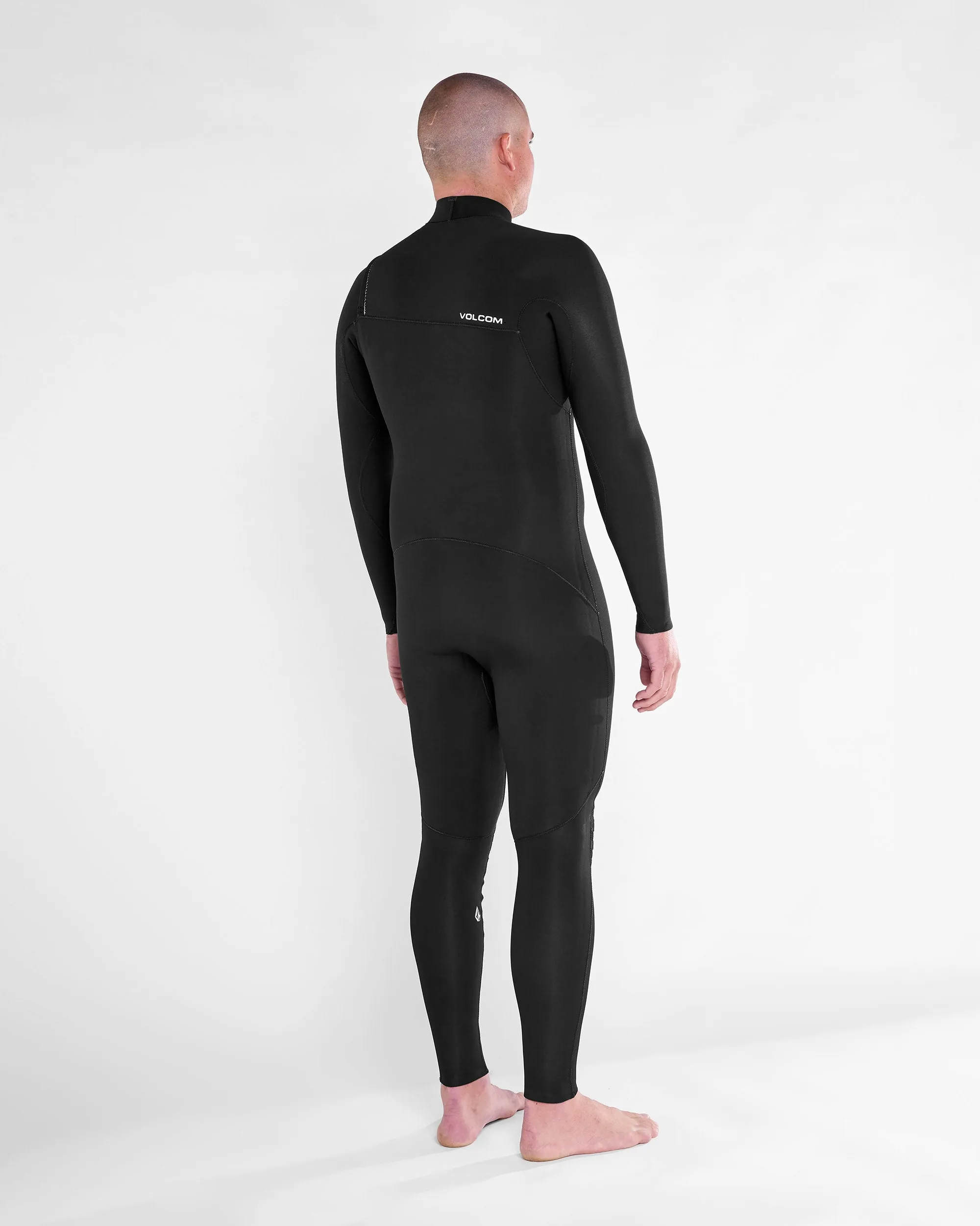 Modulator 4/3Mm Chest Zip Full Wetsuit - BLACK