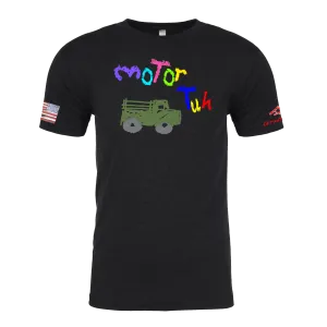 MOTOR TUH-Crayon Shirt (OD OR CHARCOAL GRAY)