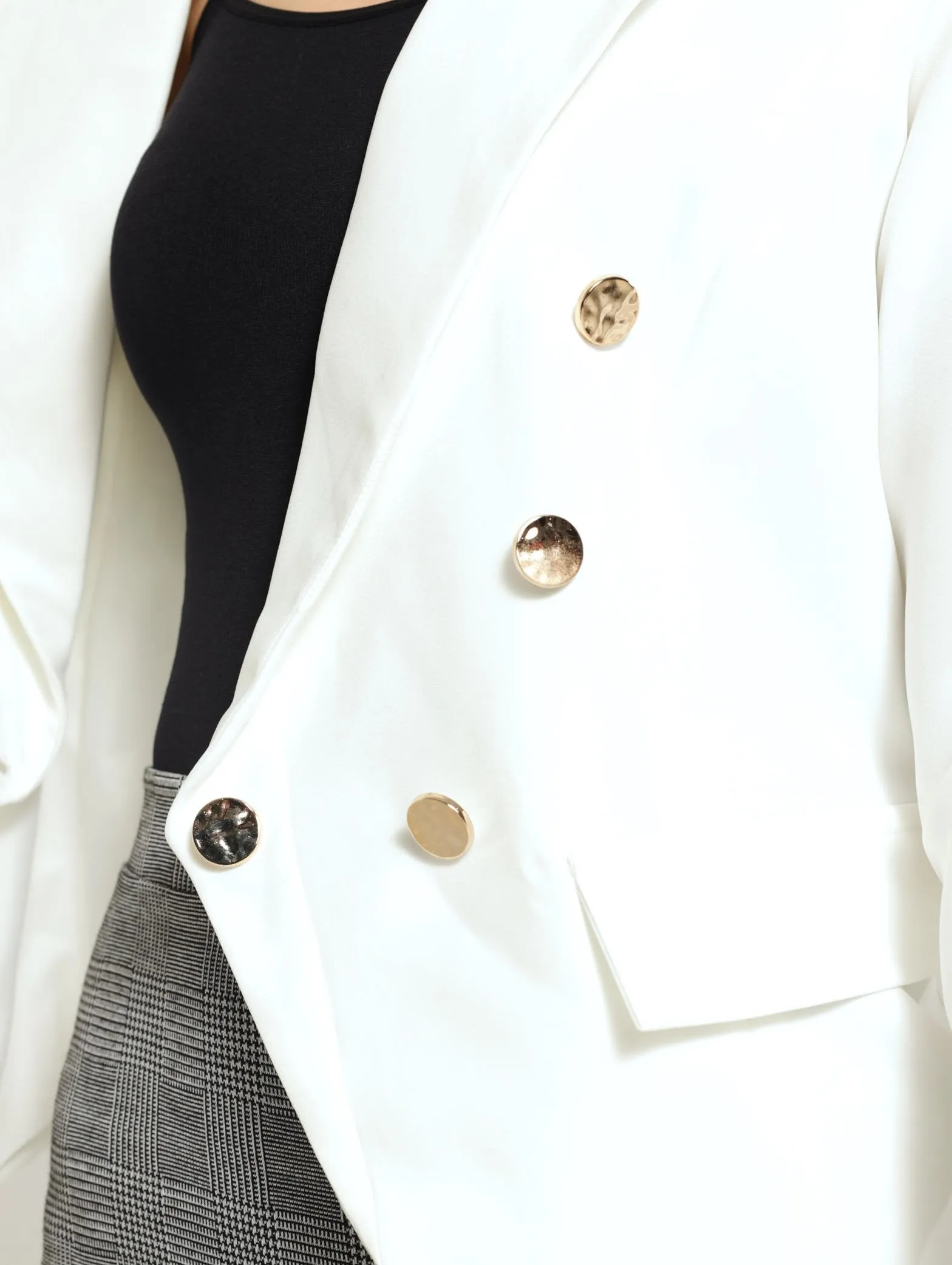 Nautical Blazer - White