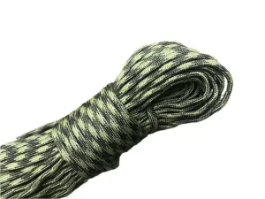 Olive Drab & Moss X Pattern Paracord