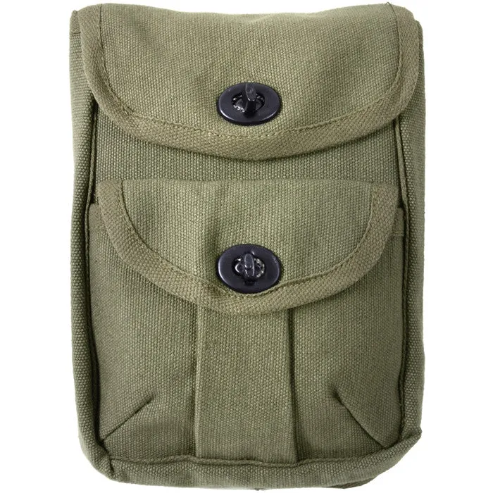 Olive Drab - Army 2-Pocket Ammo Pouch