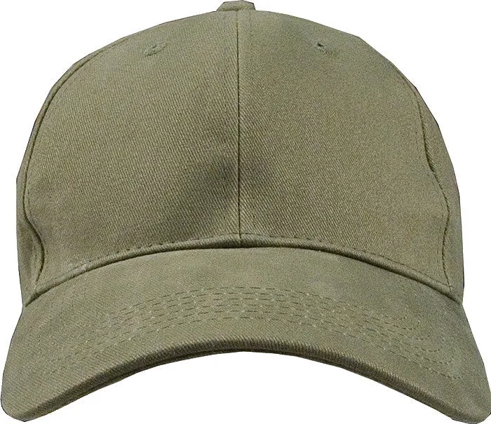 Olive Drab - Military Low Profile Adjustabe Baseball Cap