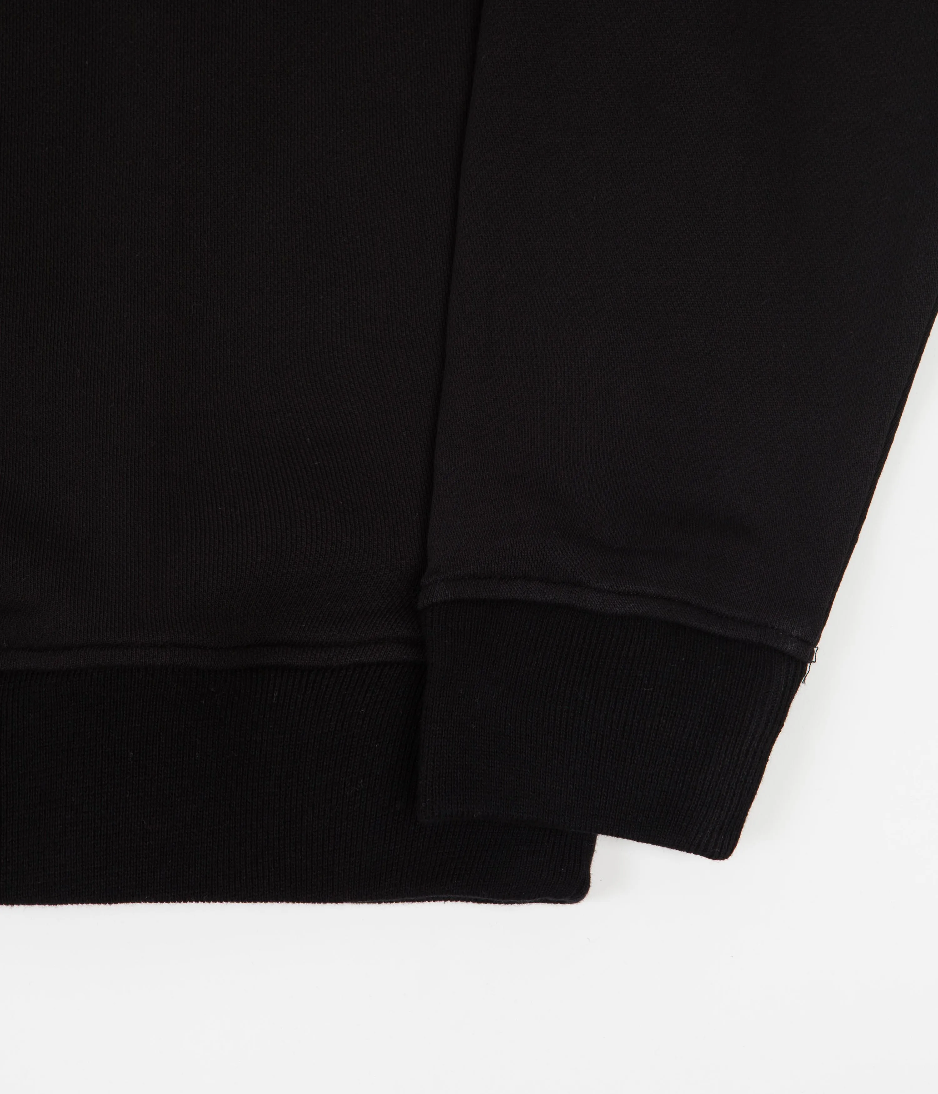 Parlez Payne 1/4 Zip Sweatshirt - Black