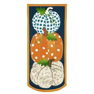 Patterned Pumpkins Everlasting Impressions Textile Decor