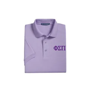Phi Sigma Pi Cotton Pique Polo
