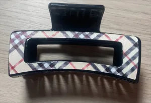 Plaid Hair Clips