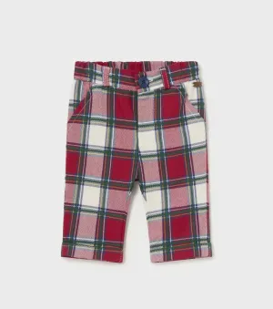 Plaid Infant Trousers