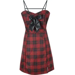 Plaid Slim Strap Dress SD01304