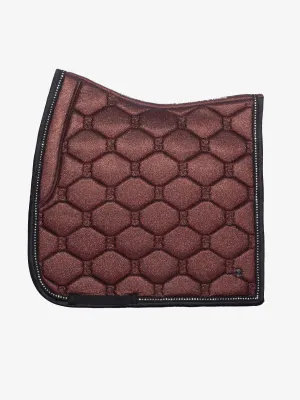PS of Sweden Christmas stardust sparkly merlot Dressage saddlepad