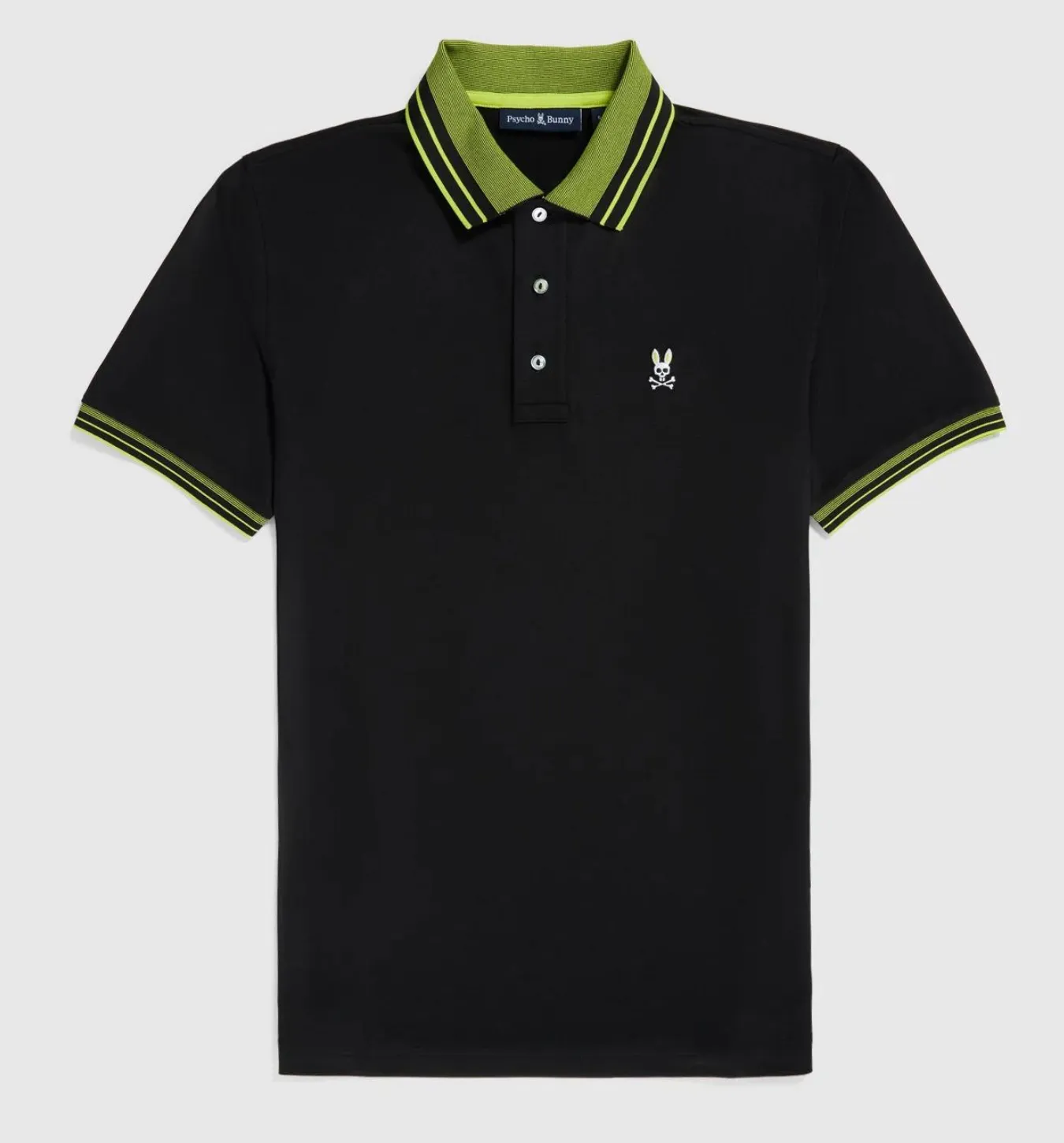 Psycho Bunny Collins Sport Polo - Black