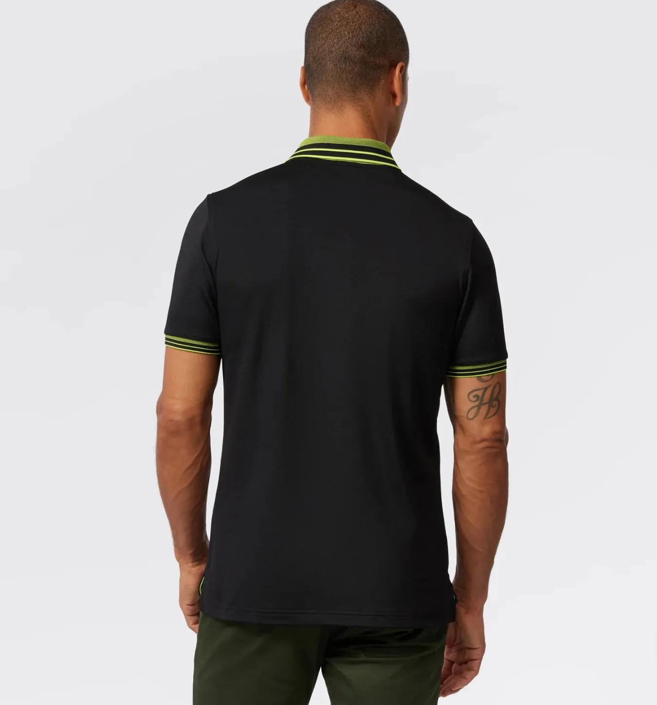 Psycho Bunny Collins Sport Polo - Black