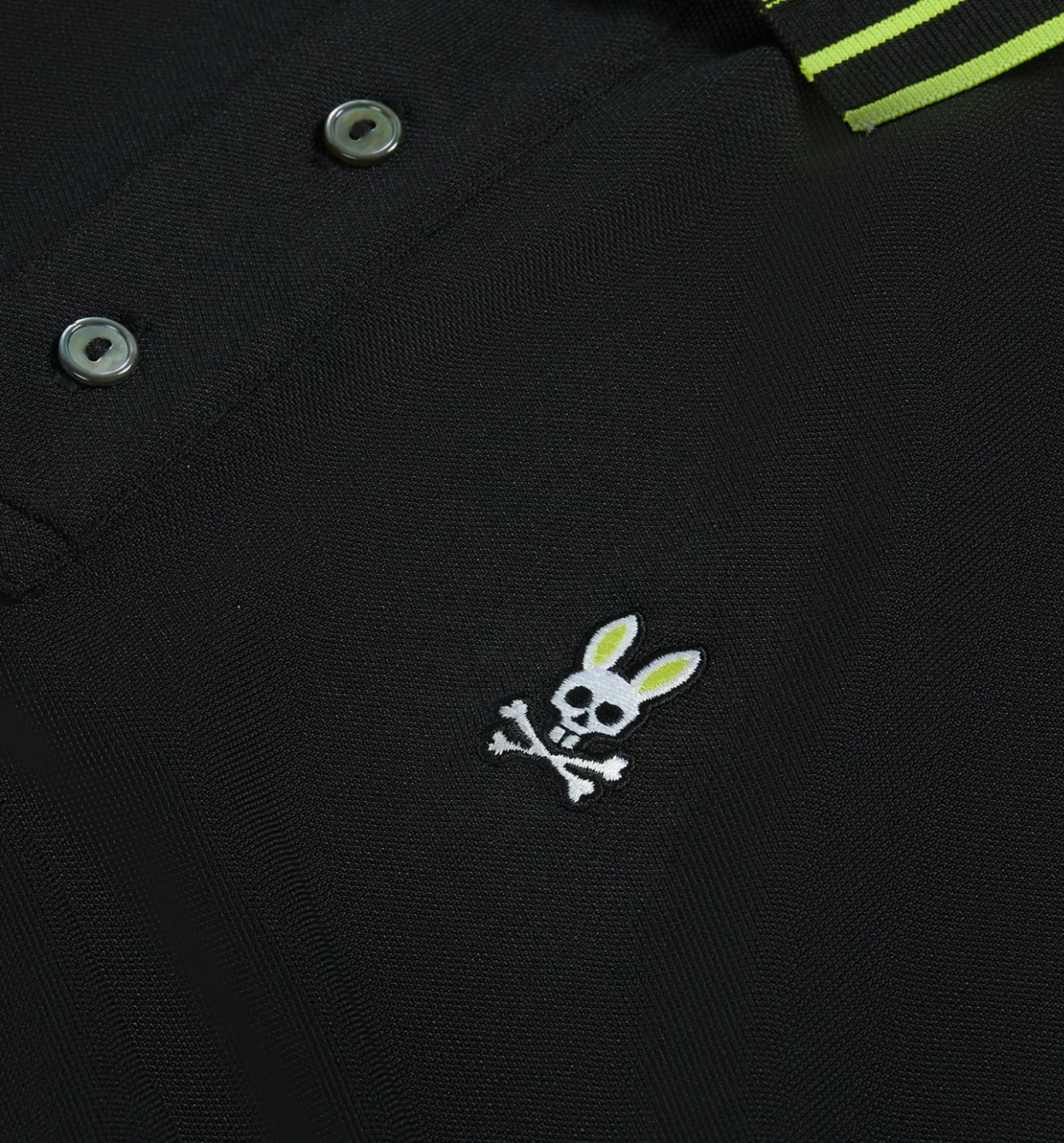 Psycho Bunny Collins Sport Polo - Black