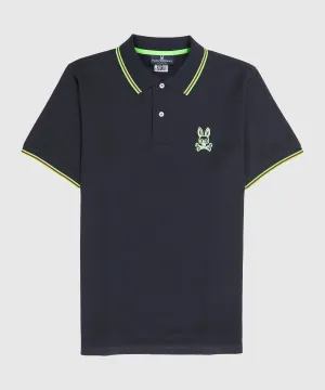Psycho Bunny Gresham Embroidered Polo - Navy