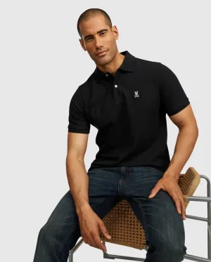 Psycho Bunny Men's Classic Polo - Black