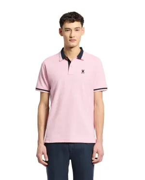 Psycho Bunny Men's Newman Polo - Romance Rose