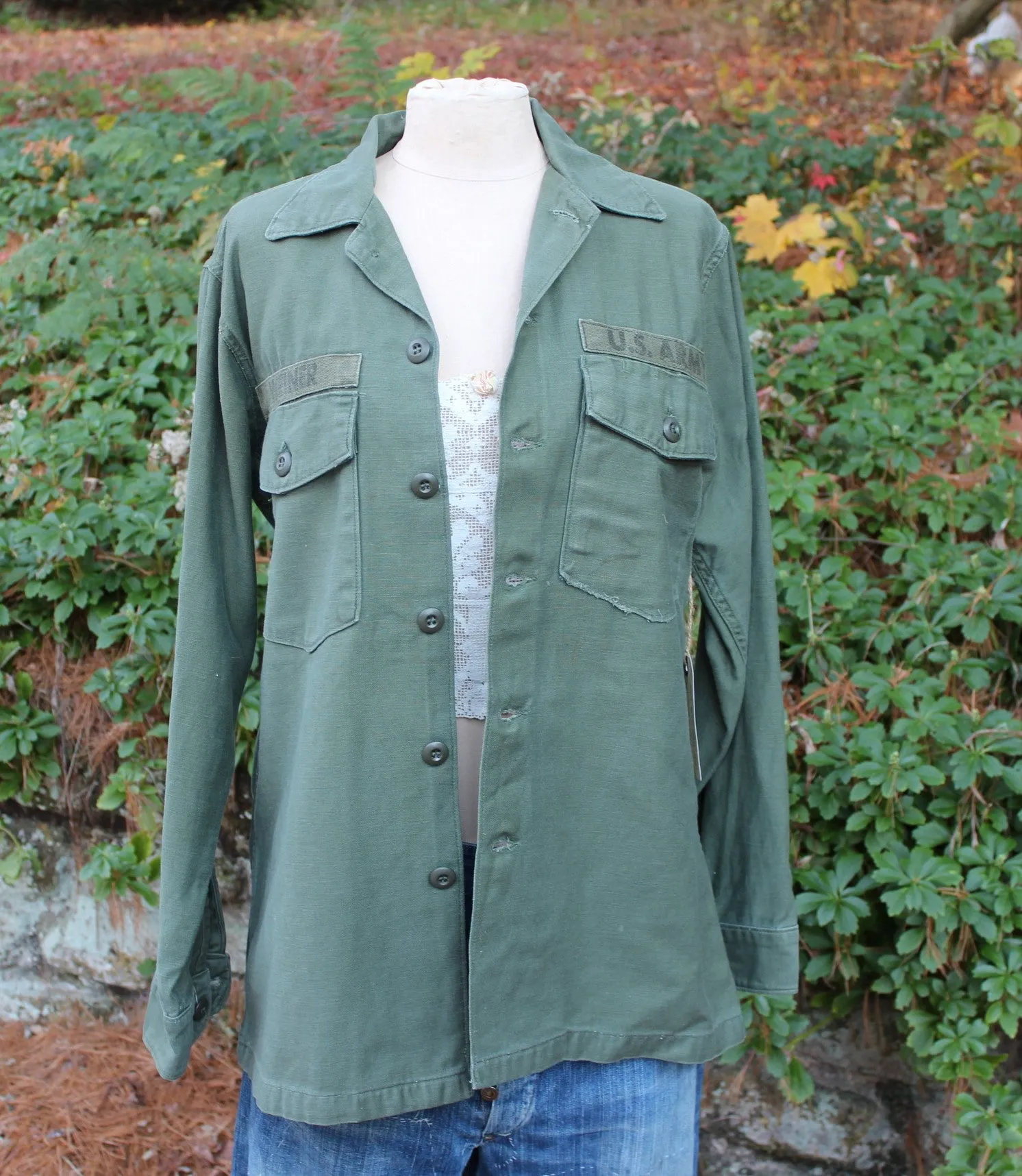 Quilt Patch Army Shirt