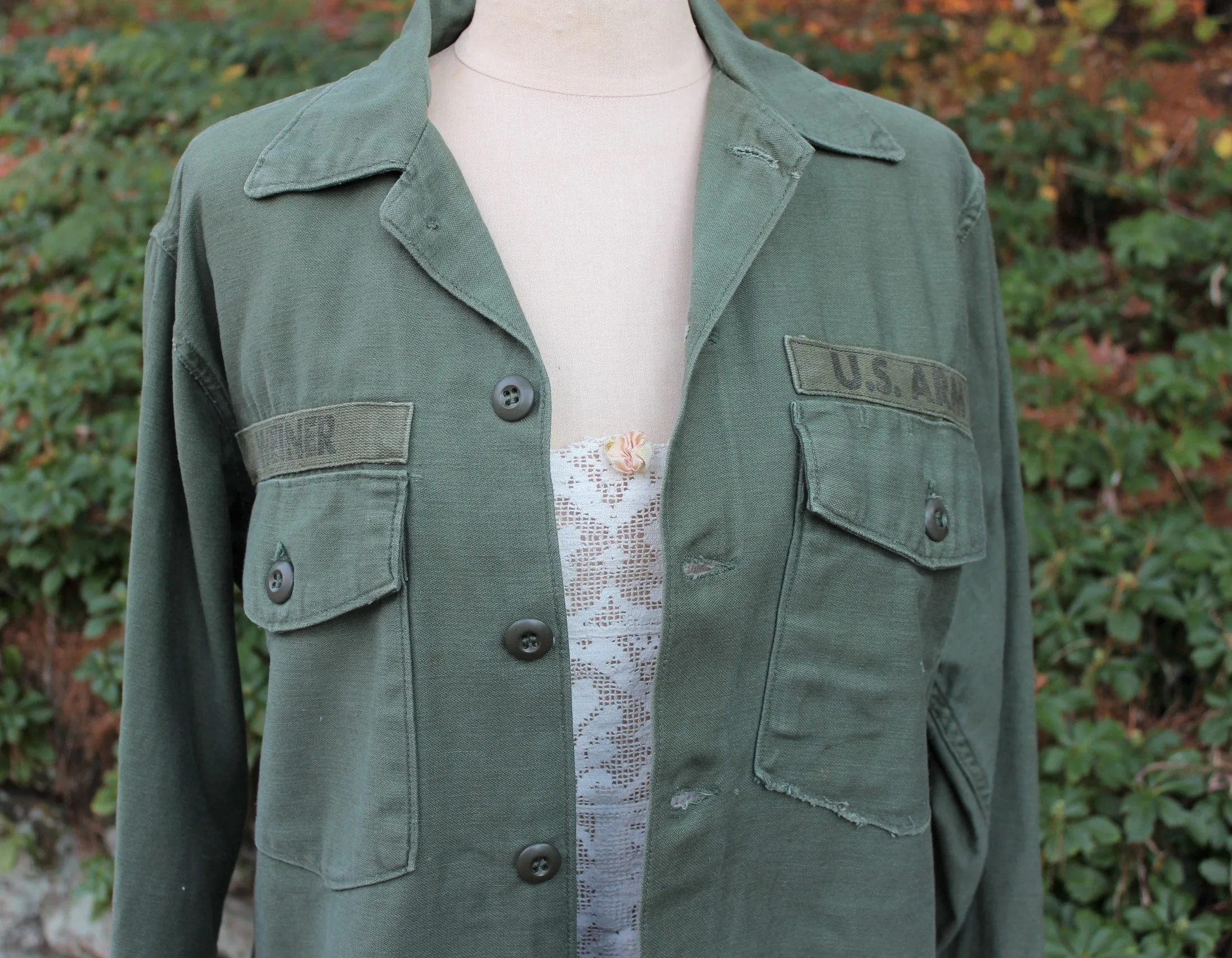 Quilt Patch Army Shirt
