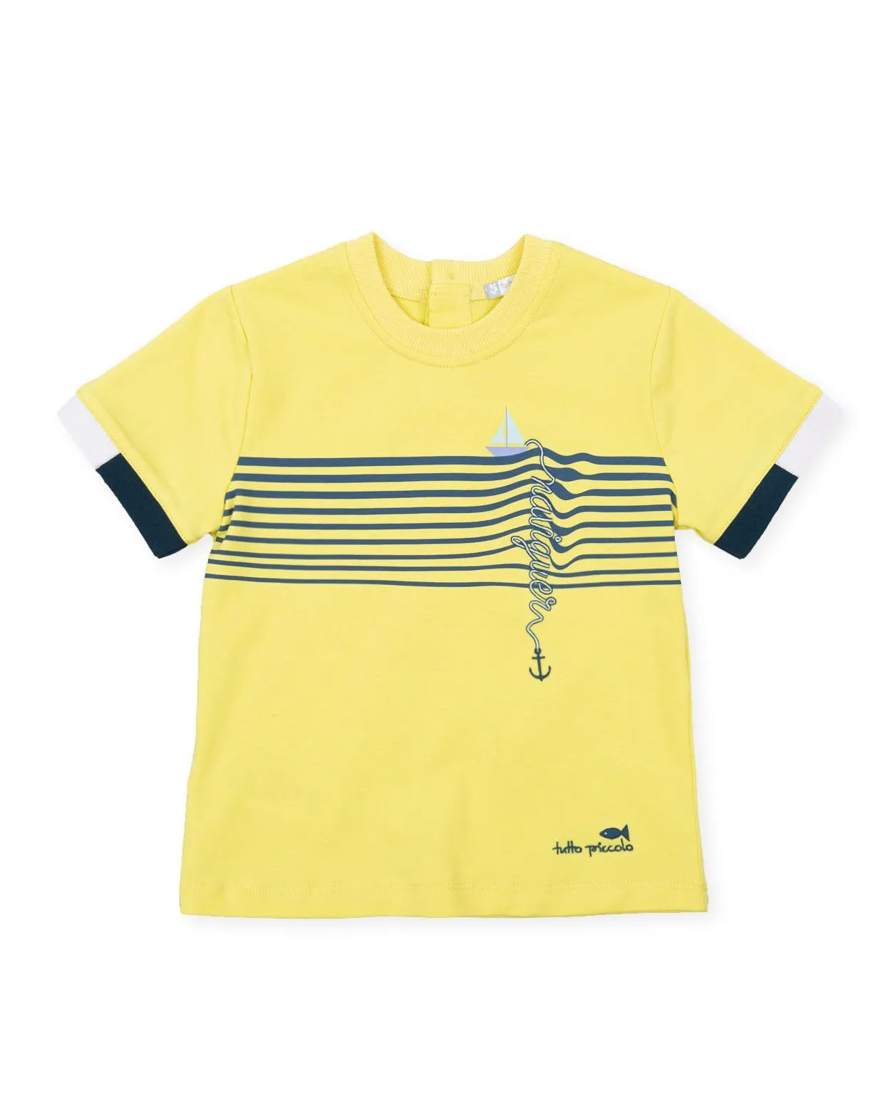"Ray" Yellow Nautical T-Shirt